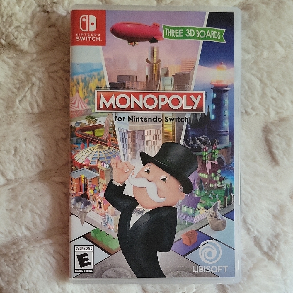 Nintendo Monopoly for Switch - Colorful Edition